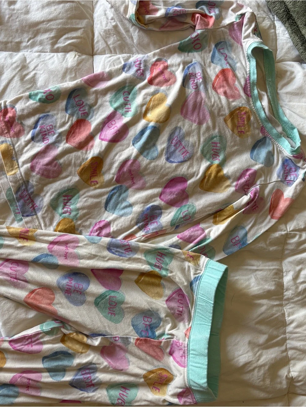Little Sleepies 3T-Print Long Sleeve Pajama Set - Pastel Multi